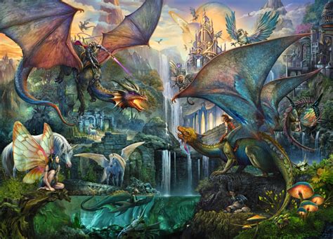 Immerse Yourself in the Mythical World of Dragons with the Puzzle